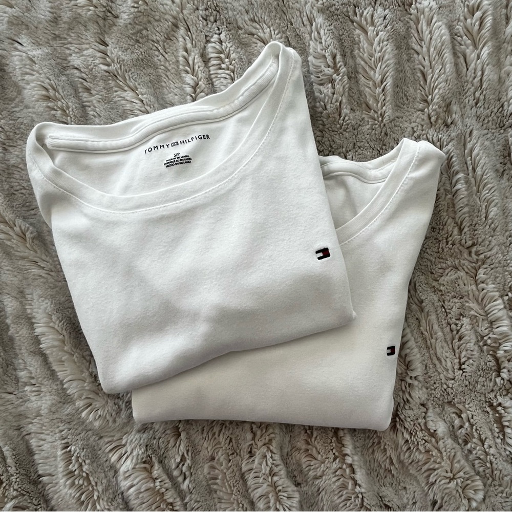 White Tee Bundle ❤️